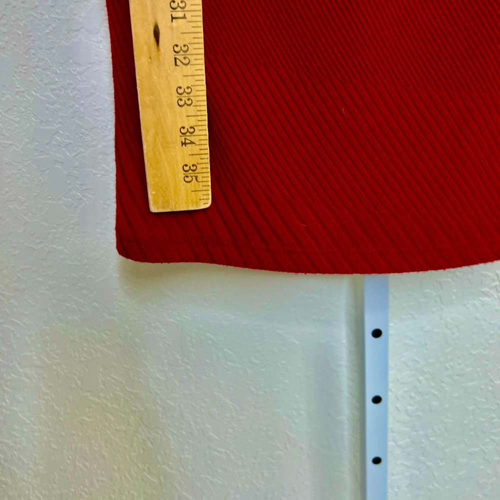 Frank Lyman‎ Design Cherry Knit Gathered Waist Midi Tank Dress Shapely Small - Picture 13 of 14